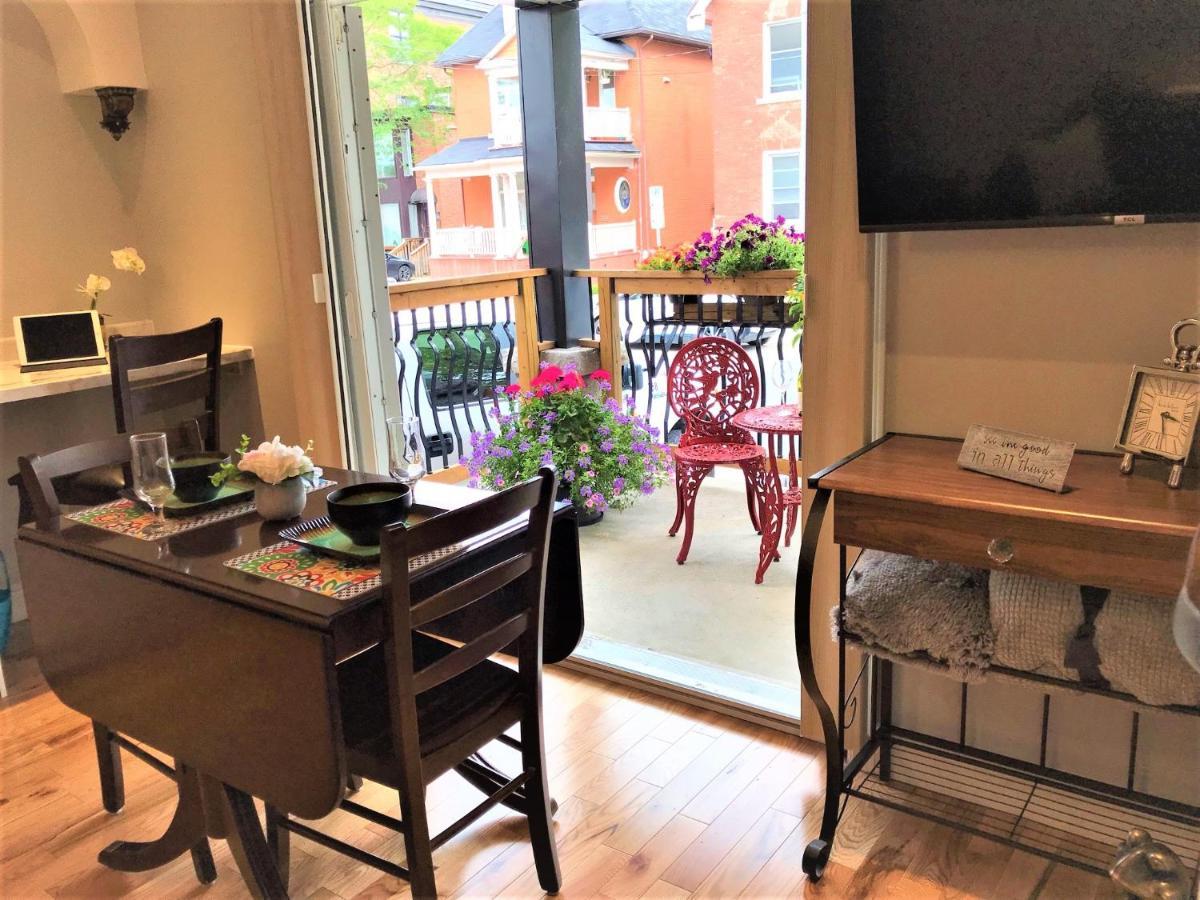 Ottawa Downtown Executive Apartment Retreat With Private Balcony Near Bank Street - Sleep Max 2 外观 照片